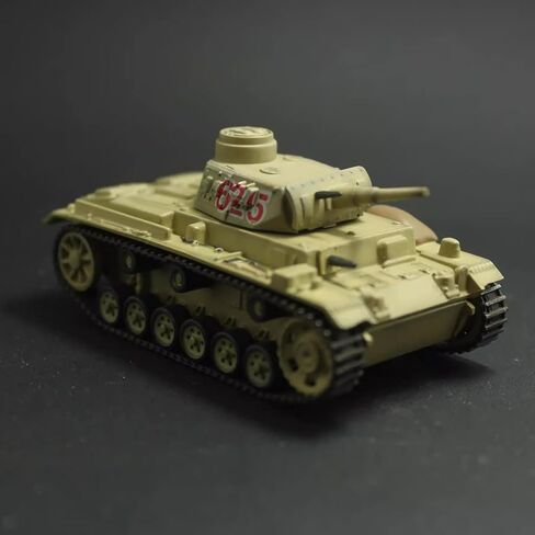 مجموعة نماذج دبابة DAGIJIRD 1/72 من الحرب العالمية الثانية للجيش الألماني Sd.Kfz.141 Panzer III G in Kuwait