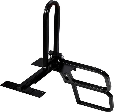 Universal Foldable Pickup Truck Tailgate Two-Step Ladder, 300 LBS Load Capacity, with Handrail, Easy Install Truck Bed Step in Kuwait