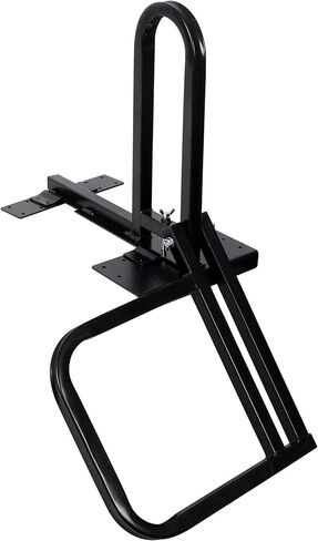Universal Foldable Pickup Truck Tailgate Step Ladder, 300 LBS Capacity with Handrail, Easy Install Truck Bed Access Step in Kuwait