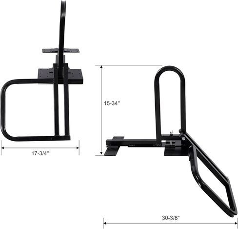 Universal Foldable Pickup Truck Tailgate Step Ladder, 300 LBS Capacity with Handrail, Easy Install Truck Bed Access Step in Kuwait