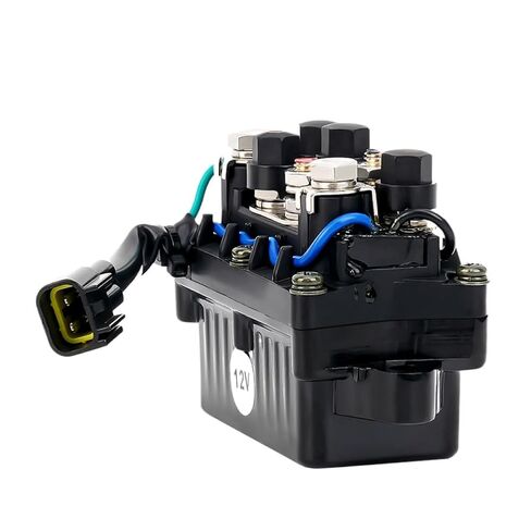 Motorcycle Starter Relay Solenoid Compatible with Models 75 T60 L F175 LF300 F225 F-75 F115JA F90TXRD F200LB F40JEA-011 F40JEHA in Kuwait