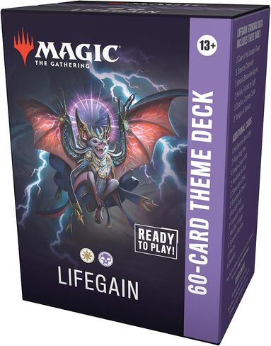 Magic: The Gathering مجموعة مكونة من 60 بطاقة - Lifegain (مجموعة واحدة جاهزة للعب، 1 مجموعة بطاقات، 5 قطع رمزية) in Kuwait