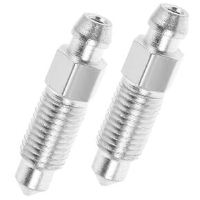 Alipis 2pcs M8x1 Zinc-Plated Air Bleeder Bolts Brake Caliper Bleed Screws Motorcycle Oil Bleed Valve Dirt Bike Replacement Parts for Hydraulic Brake System in Kuwait