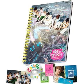 NCT WISH COLOR 3rd Mini Album [Photobook Ver.] CD + Photobook + Photocard + Poster + Sticker in Kuwait