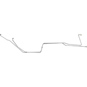Inline Tube Compatible with 1976-79 Ford Truck F100 F150 2WD V8 C4 5/16" Trans Cooler Lines 2pc OE Steel in Kuwait