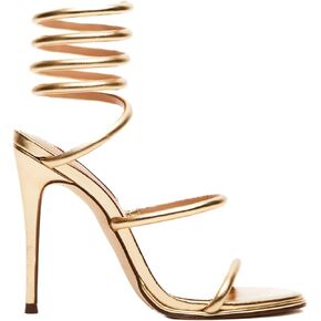 Steve Madden Women's Exotica Heeled Sandal, Black Snake, 7 in Saudi Arabia