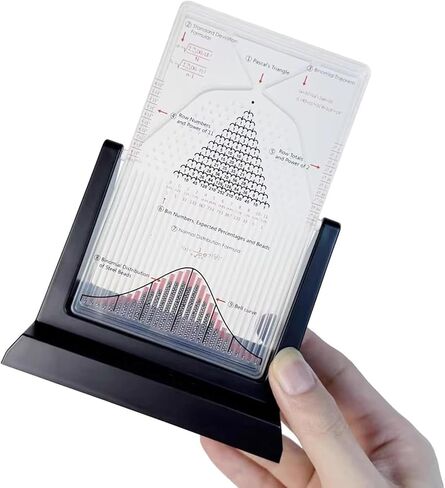 Galton Board - Probability Demonstration Model with Bell Curve, Physics Lab Teaching Tool for Random Distribution and Statistical Concepts in Kuwait