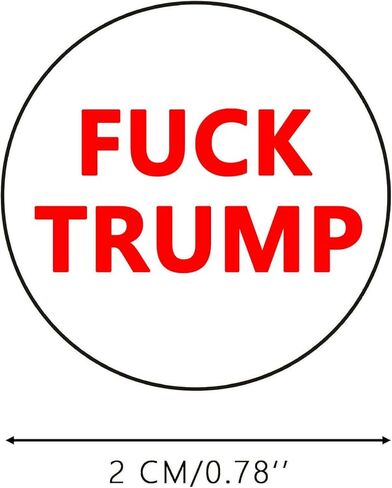 2 Pack Fuck Trump Anti Trump Stamp Funny Stamper Self Inking Stamps in Kuwait