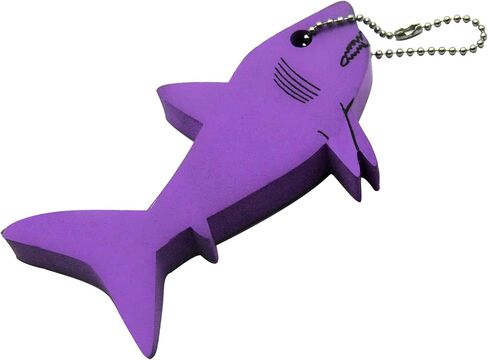 Floating Keychain for Boat Keys Marine Fishing Float Key Chain in Shark Style Floating Key Ring with Great Buoyance in Saudi Arabia