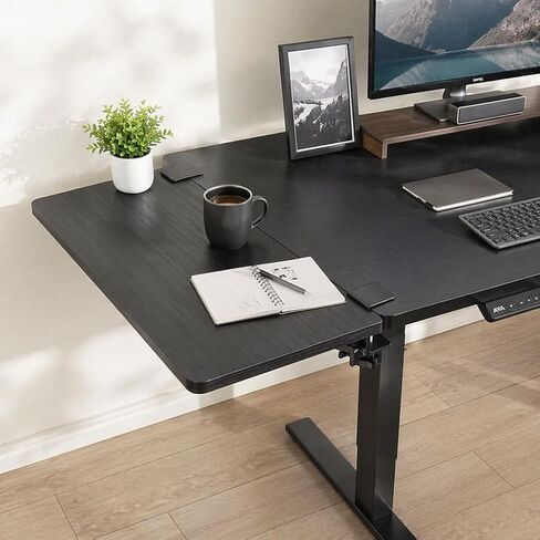 Desk Extender , 25.98'' x 9.84 '' Foldable Table Extension Folding Wall Table Keyboard Extender for Desk Clamp-on Shelf for Dorm Bunk, Office, Kitchen Bar, additional storage platforms (White) in Kuwait