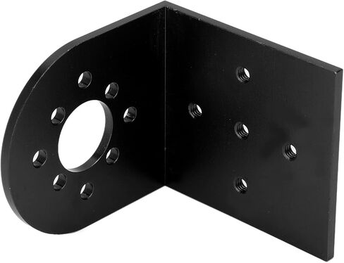 RC Brushless Motor Mount Holder for 4082 5055 Motors with 25mm 30mm Hole Spacing CNC Aluminum Alloy L Shape Base Compatible with Remote Control Cars in Kuwait