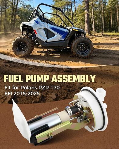 Fuel Pump Assembly Fit for Polaris RZR 170 EFI 2015-2025, Replaces 0455041 in Kuwait