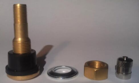 TR501 ساق صمام نحاسي لعجلات التوجيه الانزلاقية والمزيد - ساق صمام بدون أنابيب عالي القوة لفتحات صمام 0.625 بوصة in Kuwait