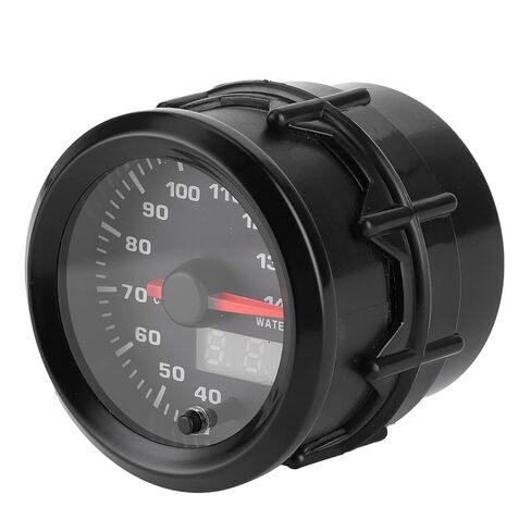 مقياس درجة حرارة الماء CHICIRIS 2 بوصة 40 140 درجة مئوية، مؤشر أحمر مضيء شاشة LED زرقاء 7 ألوان، مع مستشعر 1 8 27 NPT وتسخير الطاقة، للسيارات العالمية 12 فولت in Kuwait