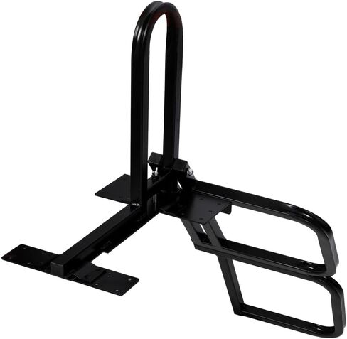 Foldable Pickup Truck Tailgate Two Step Ladder 300 LBS Load Capacity Universal Fit Truck Bed Step with Hand Rail Easy Installation in Kuwait