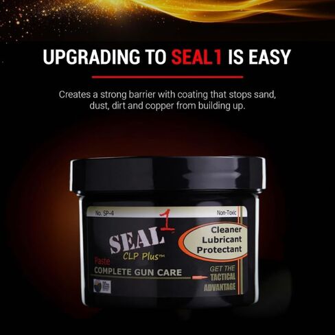 SEAL 1-4 أونصة CLP Plus حل كامل للعناية بالأسلحة ومعجون التجويف ينظف ويزلق ويحمي ويمنع الصدأ للحصول على الحل النهائي لصيانة الأسلحة النارية وتنظيف الأسلحة والمزيد in Kuwait