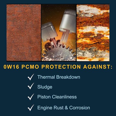 زيت اصطناعي كامل PCMO رئاسي 0W16 - زيت محرك ممتاز لأداء وحماية محرك البنزين - زيادة الاقتصاد في استهلاك الوقود - صنع في الولايات المتحدة الأمريكية (سطل 5 جالون) in Kuwait