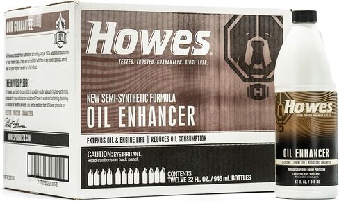 Howes Oil Enhancer - Oil and Engine Protector 32-Ounce Casepack (Twelve 32-Ounce Bottles) in Kuwait