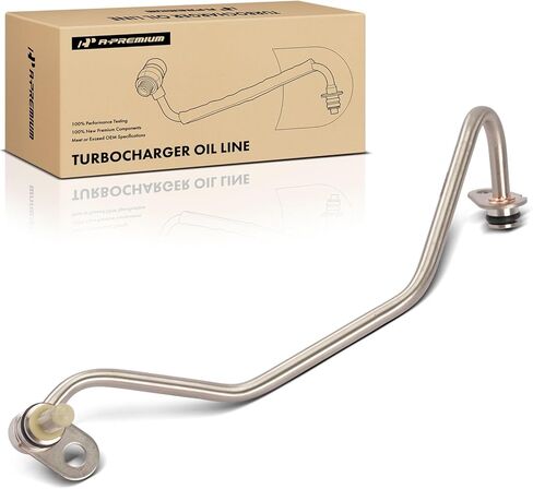 A-Premium Turbocharger Oil Line Compatible with Ford F-150 F150 2015 2016 2017, 2.7L, Supply in Kuwait