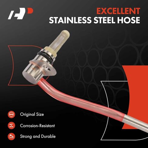 A-Premium Turbocharger Oil Line Compatible with Ford F-150 F150 2015 2016 2017, 2.7L, Supply in Kuwait