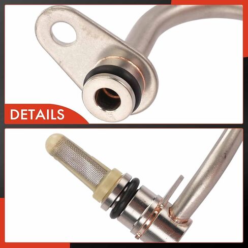 A-Premium Turbocharger Oil Line Compatible with Ford F-150 F150 2015 2016 2017, 2.7L, Supply in Kuwait