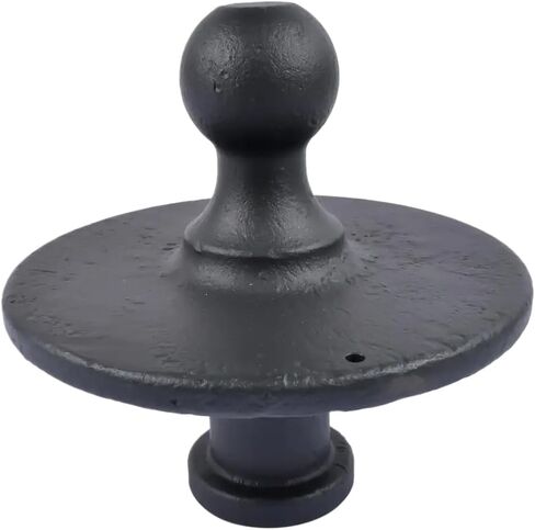 Rear Gooseneck Adapter with 2-5/16 Inch Ball and 2 Inch King Pin Compatible with Trailer Fifth Wheels EW-C392 in Kuwait