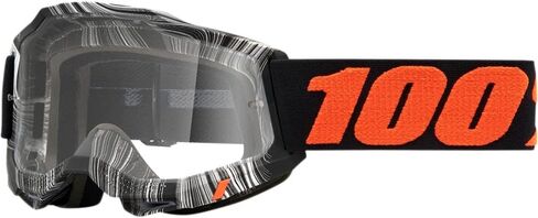 100% Accuri 2 Motocross & Mountain Biking Adult Goggles (Geospace - Clear Lens) in Saudi Arabia
