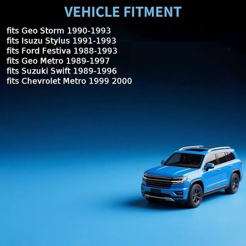مجموعة أسطوانات عجلة الفرامل الخلفية 2 X تناسب Geo Metro، Storm 1990 1991 1992-1993 تناسب Ford Festiva 1988-1993 لـ Isuzu Stylus 1991-1993 استبدال 5340082830، E8GY2128A، 8943659840 in Kuwait