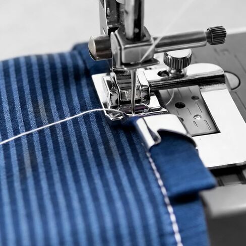 Rolled Hem Presser Foot Set [6 Sizes] Wide & Narrow Hemming Foot for Professional Finish Compatible with Singer Heavy Duty, Kenmore & Low Shank Machines in Kuwait