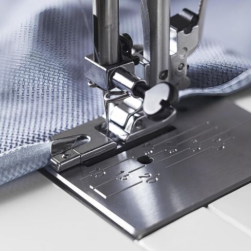 Rolled Hem Presser Foot Set [6 Sizes] Wide & Narrow Hemming Foot for Professional Finish Compatible with Singer Heavy Duty, Kenmore & Low Shank Machines in Kuwait