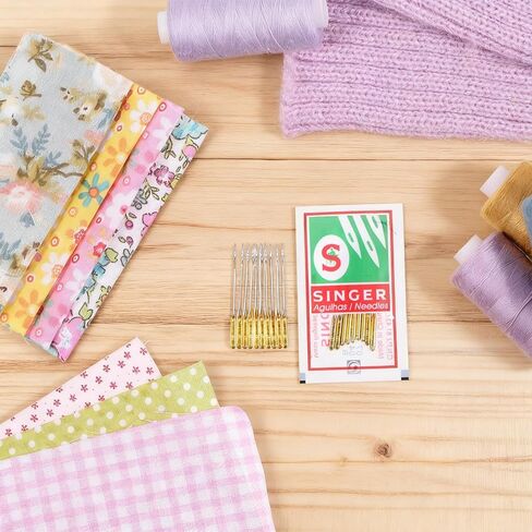 30 PCS Sewing Machine Needle Large Eye Sewing Machine Needles Home Sewings Notions and Supplies Macine Size 14/16/18 in Kuwait