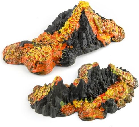 Simulated Volcano Model, Volcanic Magma, Volcanic Eruption Scene Set Figure Sand Table Ornament Model for Guests (Volcano) in Kuwait
