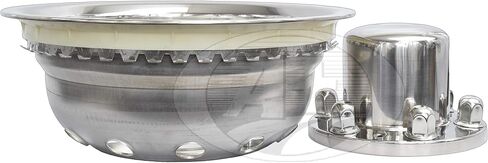 A+ 16" Stainless Steel Front Wheel Simulator for Ford Transit 2015~up – Set of 4 in Kuwait