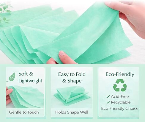 Teal Tissue Paper Bulk for Gift Bags, 120 Sheets 14 x 20 Inches, 15gsm Lightweight Wrapping Tissue Paper & Box Filler Paper for Birthdays Party, Weddings, Baby Showers, Holidays, DIY Crafts, Flowers in Kuwait