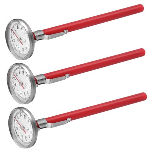 3pcs Mechanical Car Air Conditioning Thermometer Set, Small Dashboard Vehicle Thermometer for Automotive Ac System Temperature Monitoring and Interior Use in Kuwait