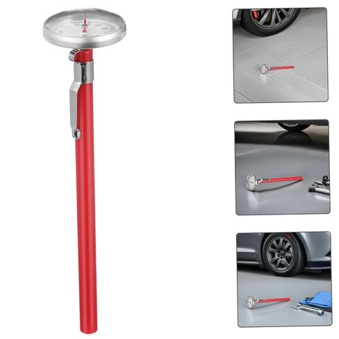 3pcs Mechanical Car Air Conditioning Thermometer Set, Small Dashboard Vehicle Thermometer for Automotive Ac System Temperature Monitoring and Interior Use in Kuwait