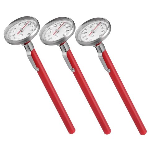 مجموعة Healifty Car Mechanical Thermometer 3pcs لمكيف الهواء للسيارات وقياس درجة الحرارة الداخلية ولوحة القيادة المدمجة ومقياس الحرارة التلقائي المناسب لنظام التدفئة والتهوية وتكييف الهواء في السيارة in Kuwait
