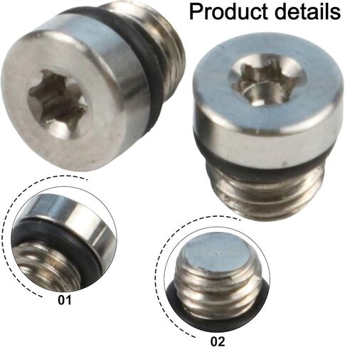لمسامير تنزف TORX لـ SRAM لرمز دليل مكابح الفرامل والخزانات، الفولاذ المقاوم للصدأ خفيف الوزن لسهولة التركيب، مجموعة صيانة الدراجة الجبلية in Kuwait