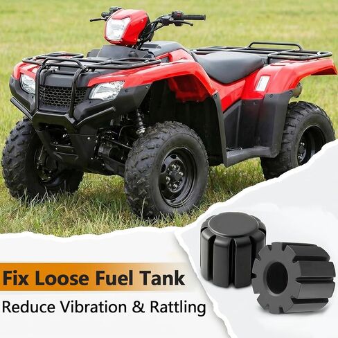 حلقات خزان الوقود متوافقة مع Honda TRX400EX TRX300EX ATC250R ATC350X XR100 XR80، استبدال البطانات المطاطية لخزان الوقود 17611-HA5-00، قطعتان in Kuwait