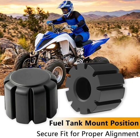 حلقات خزان الوقود متوافقة مع Honda TRX400EX TRX300EX ATC250R ATC350X XR100 XR80، استبدال البطانات المطاطية لخزان الوقود 17611-HA5-00، قطعتان in Kuwait