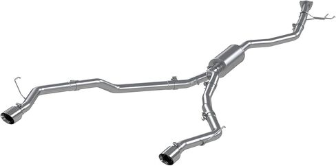 MBRP 21-22 Honda Ridgeline Aluminized Steel 2.5in Cat-Back - Dual Split Rear Exit in Kuwait