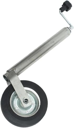 Wind Trailer Jack Jockey Wheel RV Stand with Clamp Compatible with 48mm Tube Capacity 150kg Caravan Camper in Kuwait
