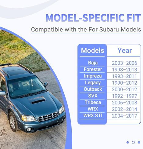 806786040 الختم الرئيسي الخلفي | يناسب سوبارو ليجاسي أوتباك فورستر امبريزا WRX STI Baja | 1 حزمة in Kuwait