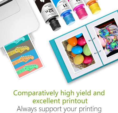 31 32xl Ink Bottle Set Smart Tank 7602 5101 6001 651 Ink Refill Replacement for HP 31 Ink 32XL Black Ink Bottle Set for Smart Tank 5101 7602 5000 651 5103 5102 7002 7006 6001 7301 7001 7302 Printers in Kuwait
