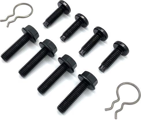 Region Offroad Rear Seat Mounting Bracket Bolts & Pins Compatible with Jeep Wrangler TJ 1997-2002 in Kuwait