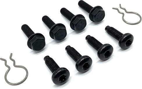 Region Offroad Rear Seat Mounting Bracket Bolts & Pins Compatible with Jeep Wrangler TJ 1997-2002 in Kuwait