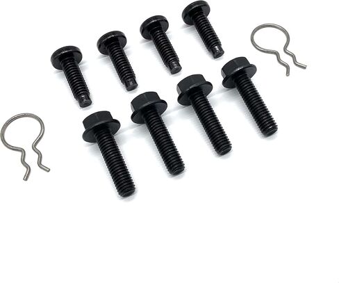 Region Offroad Rear Seat Mounting Bracket Bolts & Pins Compatible with Jeep Wrangler TJ 1997-2002 in Kuwait