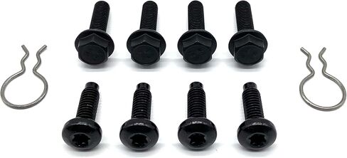 Region Offroad Rear Seat Mounting Bracket Bolts & Pins Compatible with Jeep Wrangler TJ 1997-2002 in Kuwait