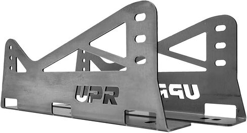 UPR Racing Ultra Compact Seat Bracket 90 درجة قاعدة ضيقة، صنع في الولايات المتحدة الأمريكية، يناسب Sparco، Recaro، Momo، OMP، NRG، معتمد من سباقات الطرق، معتمد من FIA Spec مع الأجهزة in Kuwait