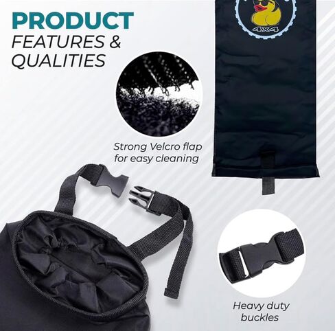 روريكس 2 حزمة من البط للبط 4x4 رانجلر، JT، JL، Jk، JKU، ملحقات المصارع، التخزين، المنظم، حقيبة القمامة المعلقة، حامل البط in Kuwait